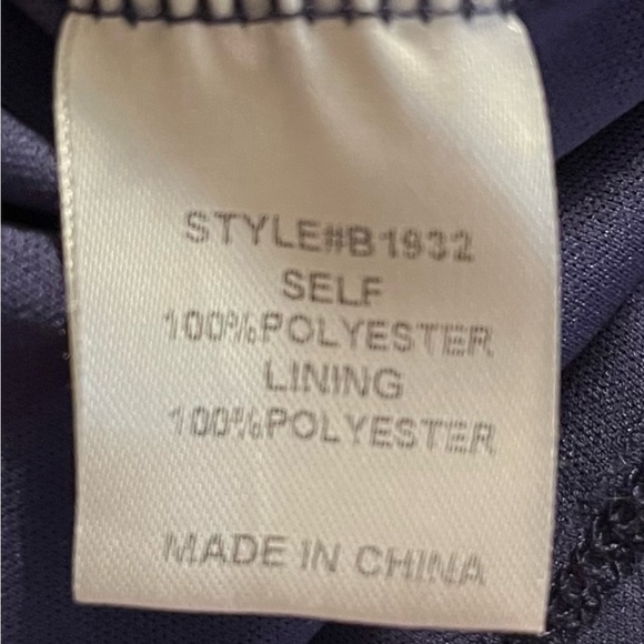 Jodifl Navy Blue Smocked Sleeveless Boho Midi Dress Size M - Picture 5 of 6